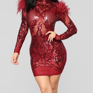 NEW! (Small) Heartbreak Sequin Dress.